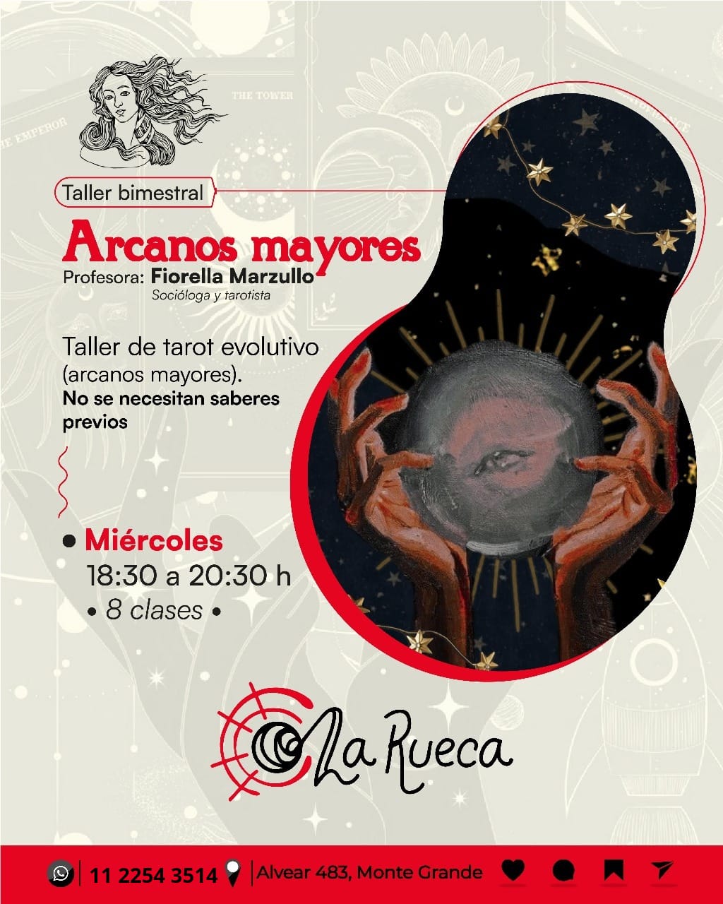 Taller de Tarot Evolutivo (Arcanos Mayores)