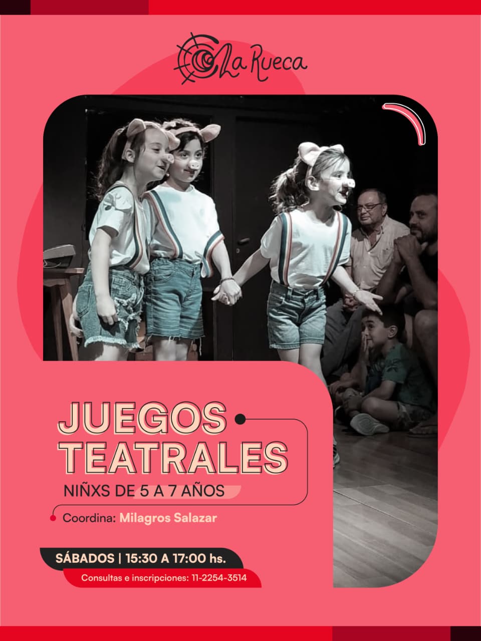 Juegos teatrales niñxs de 5 a 7 años