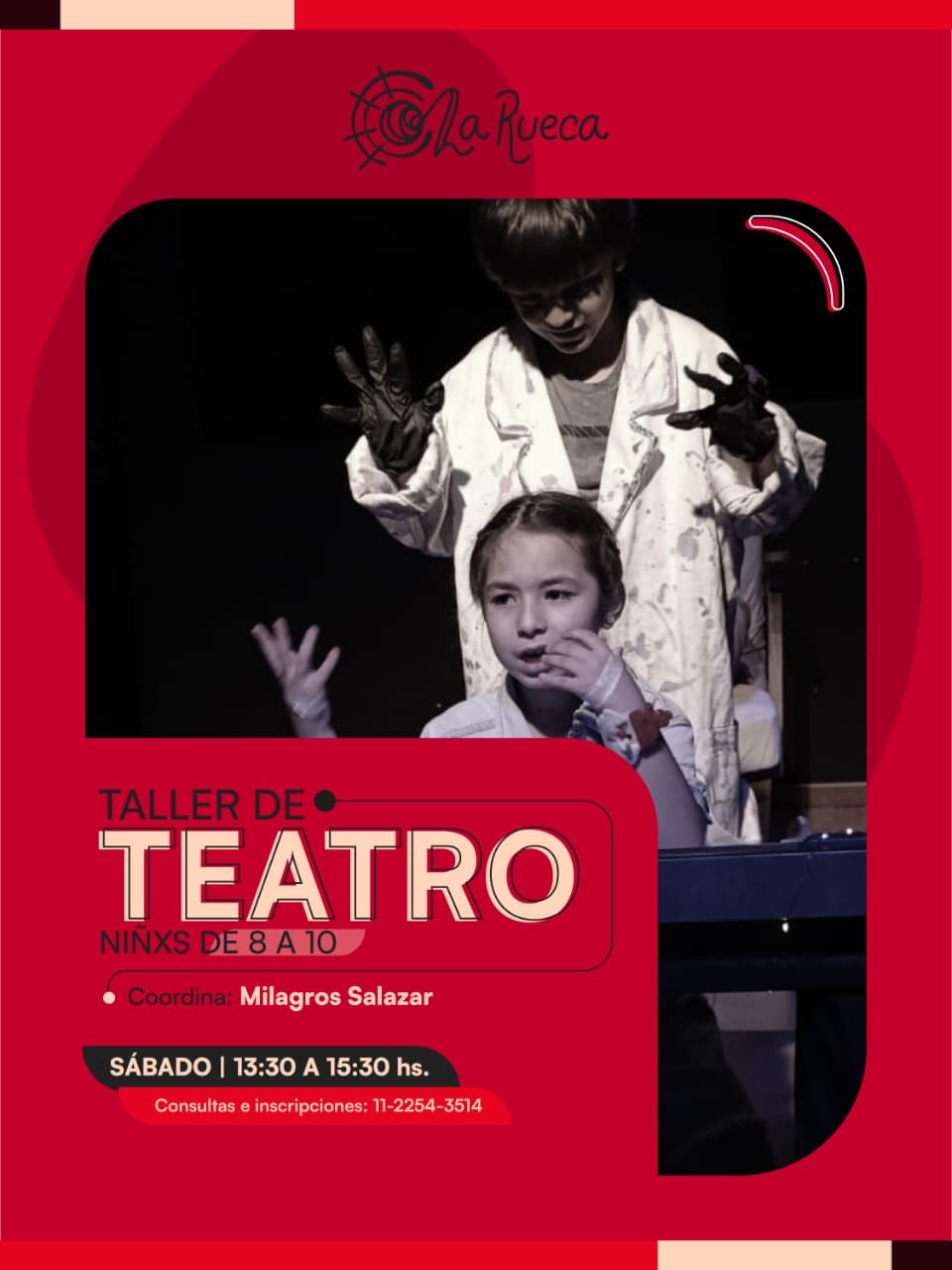 Teatro niñxs de 8 a 10 años